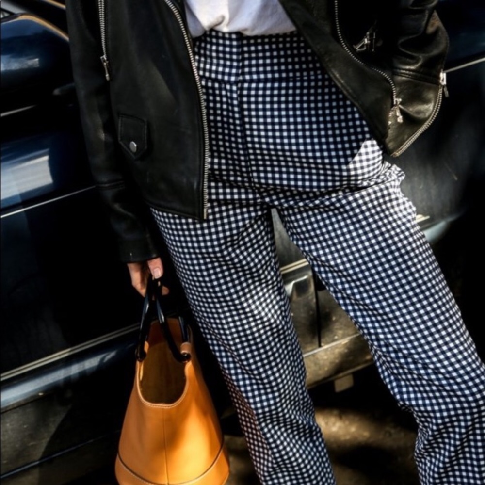 Zara Gingham Pants
